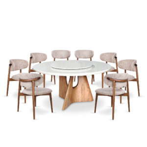 EXOC II Marble Dining Set