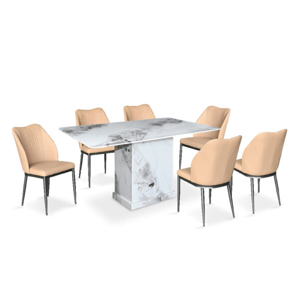 TBILISIN Marble Dining Set